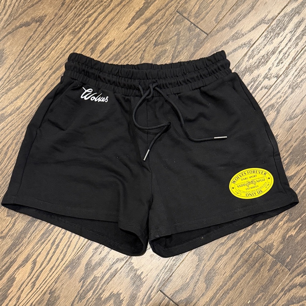 Darc Sport She size small Black Drawstring Women's Shorts